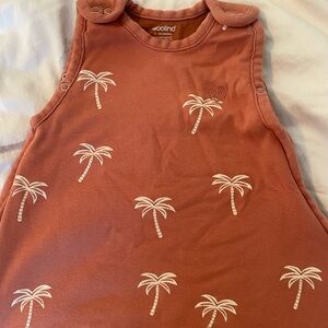 Woolino Palm Tree Sleep Sack - Brown